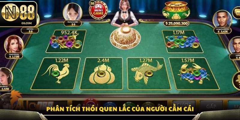 Quan sát và đánh giá phong cách lắc của nhà cái